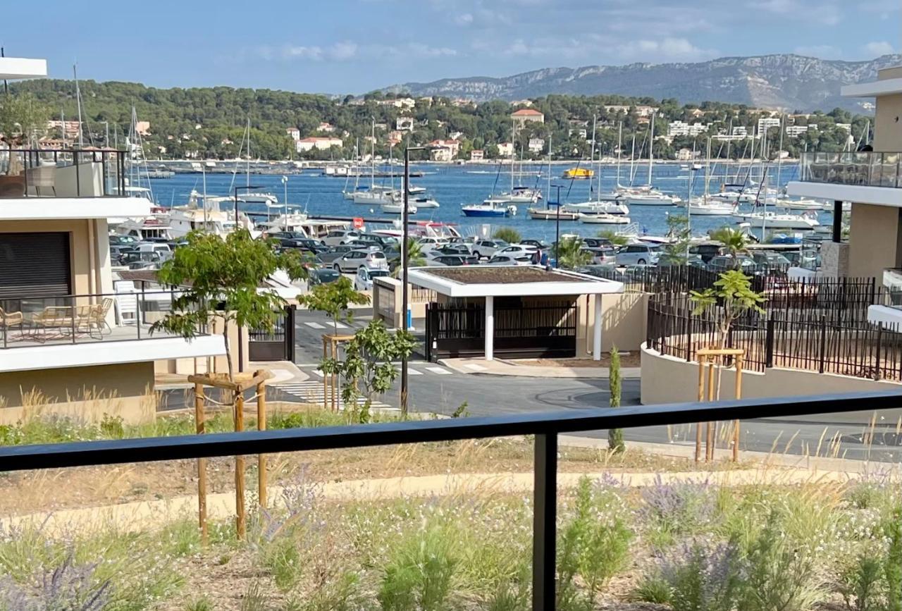 Saint-ElmeL'Apart'83 - T2 Classe 5 Etoiles - Belle Vue Sur La Baie Du Lazaret公寓 外观 照片